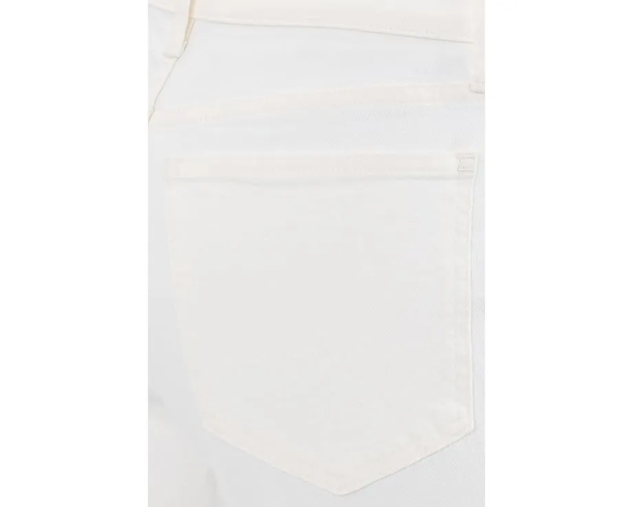 Джинсы Madewell The Dean Easy Straight прямого кроя цвета Tile White с высокой талией