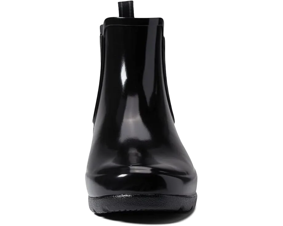 Сапоги Hunter Refined Chelsea Gloss водостойкие с эластичной вставкой
