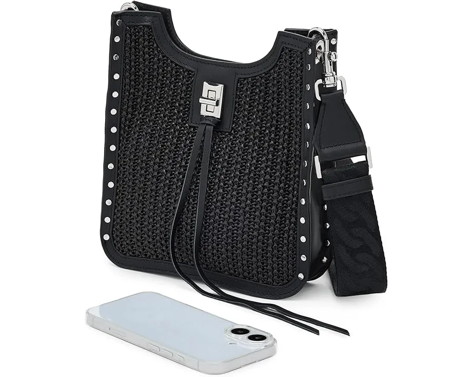 Мини-сумка через плечо Rebecca Minkoff Darren Mini Feed с кистями