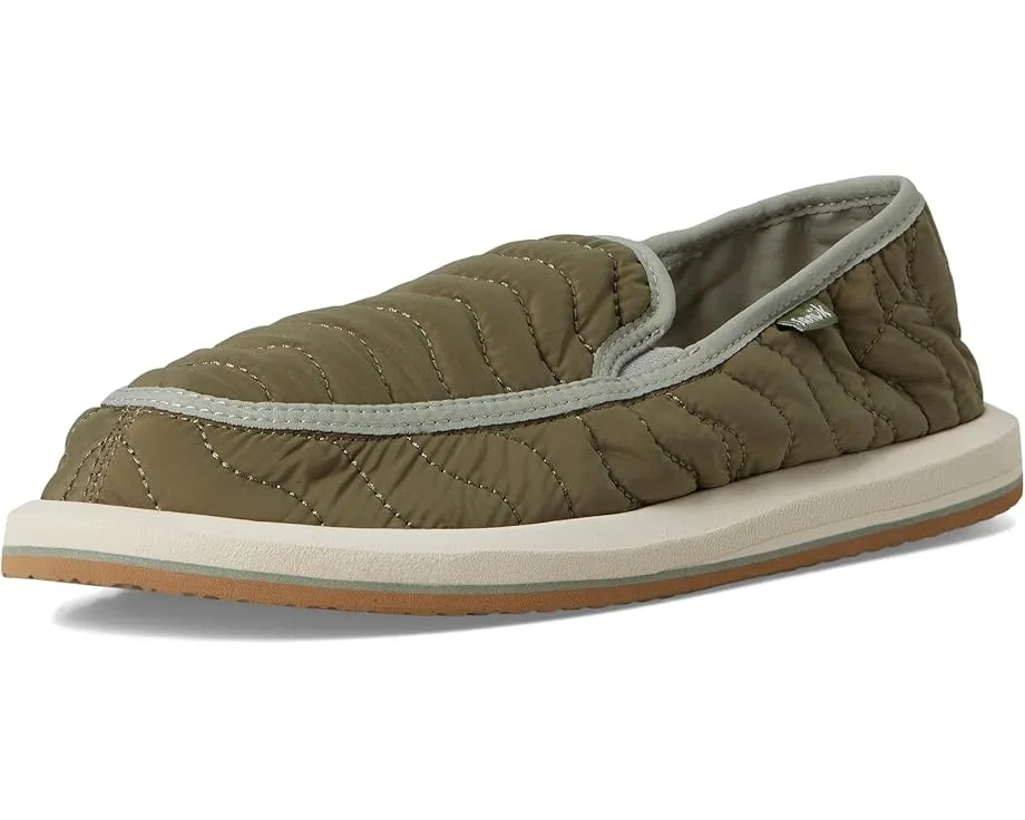 Sanuk Donna Quilted с стеганым верхом и стелькой Soft Top