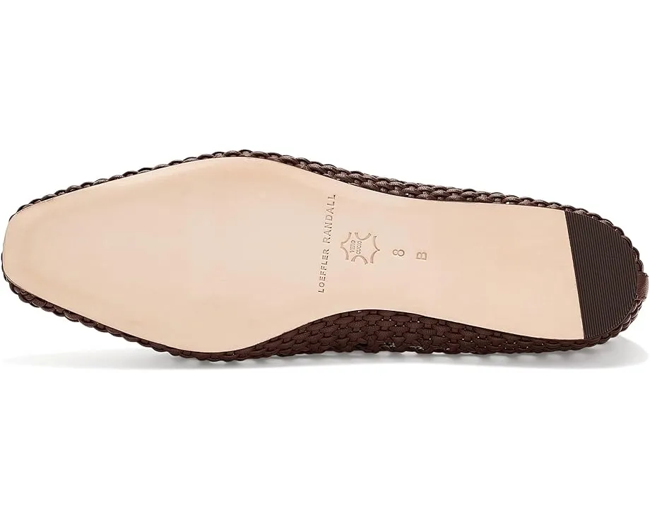 Балетки Loeffler Randall Emery с квадратным носком и кожаной подошвой