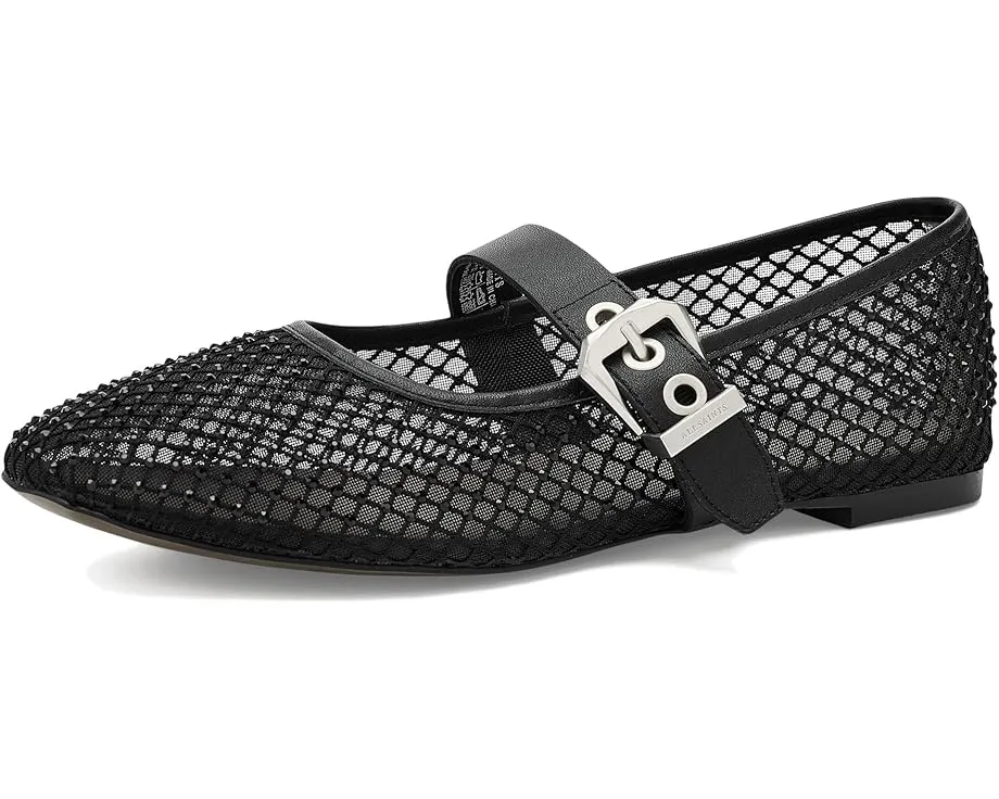 Туфли AllSaints Holly из сетки с кристаллами и пряжкой