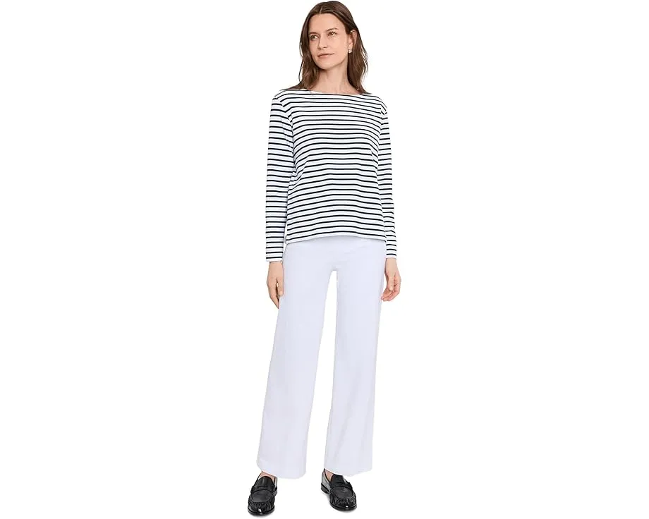 Топ Lilla P Easy Boatneck с лодочкой и полосками