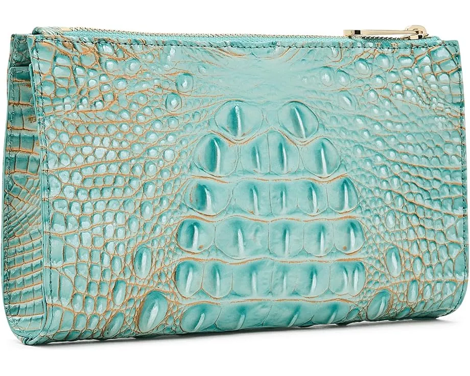 Клатч Brahmin Daisy с ремешком на запястье и застежкой на молнии