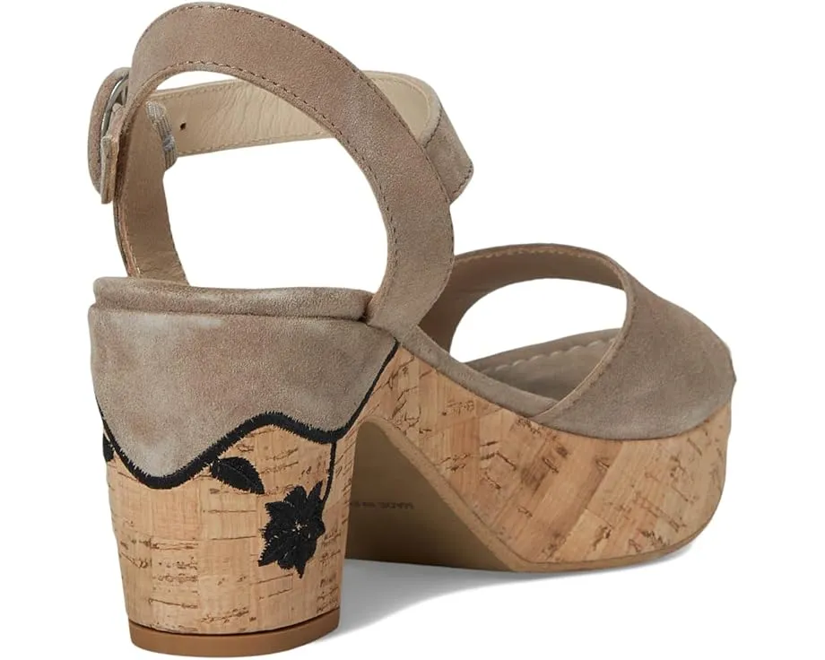 Eric Michael туфли Bella с цветочным декором на квадратном каблуке