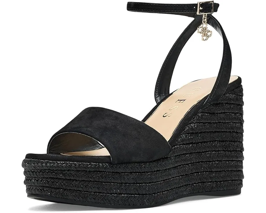 Босоножки GUESS Everly на платформе и клиновом каблуке