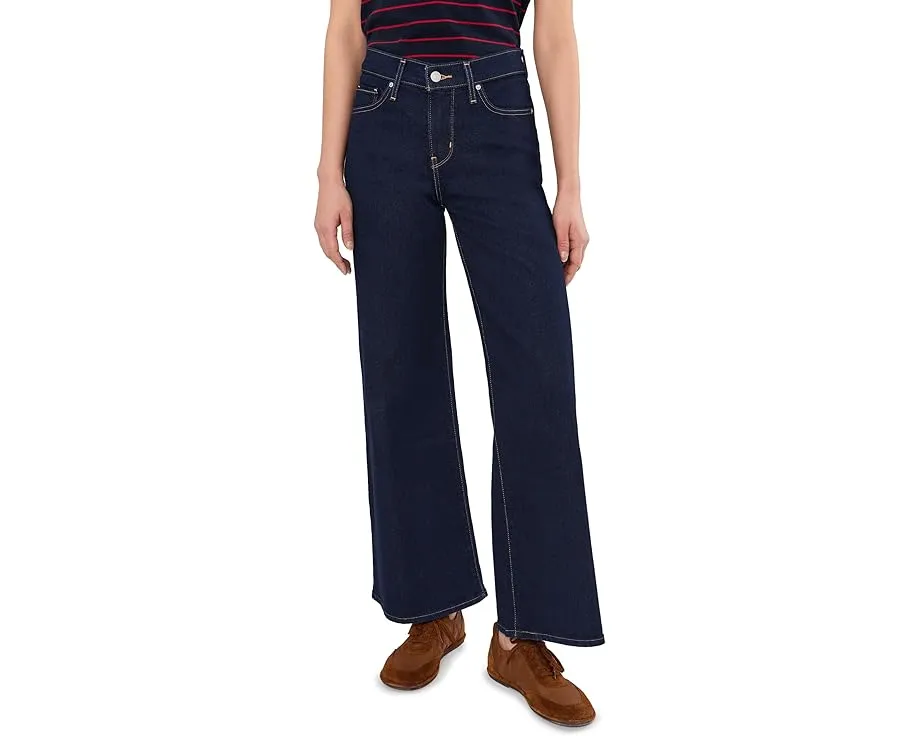 Джинсы Levi's 318 Seamed Wide Leg с рельефными швами и широкими штанинами