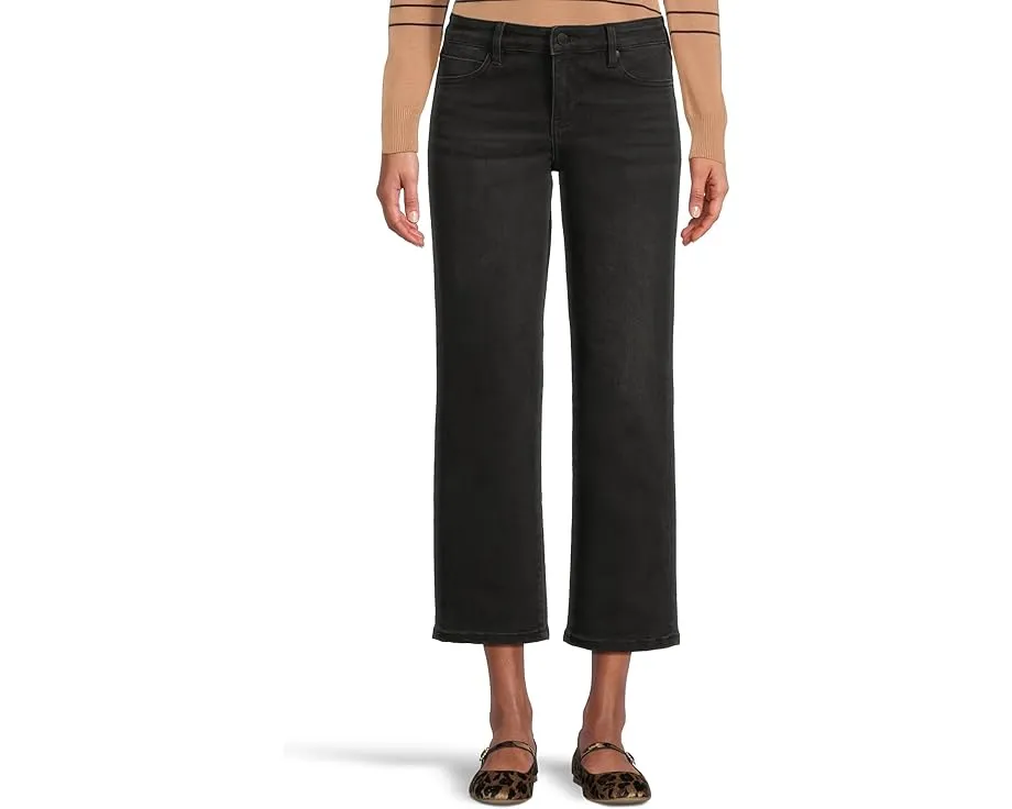 Прямые джинсы Liverpool Los Angeles Kennedy Mid-rise с эффектом удлинения