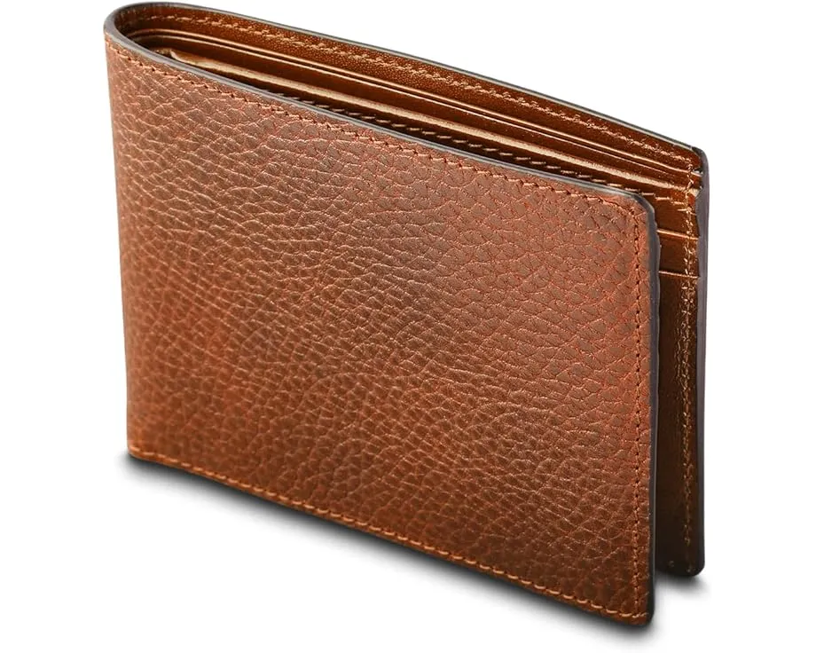 Bosca Roma Italia кожаный кошелек-бифолд с окошком для удостоверения