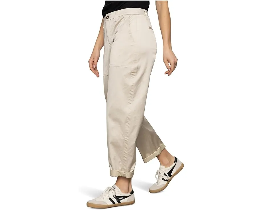 Брюки Sateen Tapered с зауженным кроем и карманами Sanctuary