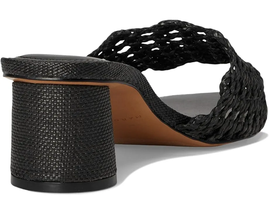 Босоножки Marc Fisher LTD Jazmine на квадратном каблуке с плетеной бретелью