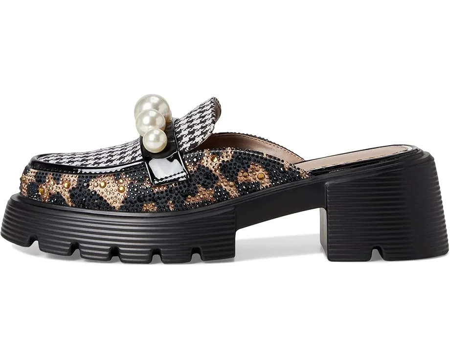 Лоферы Blue by Betsey Johnson Haizel с леопардовым принтом и стразами