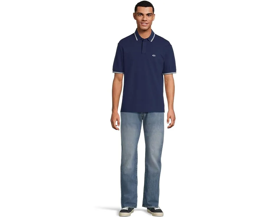 Поло Essential Logo с вышитым логотипом Armani Exchange