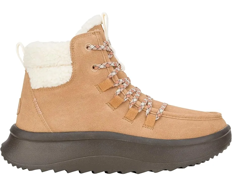 Hey Dude полуботинки Wendy Peak Apres Suede Cozy на платформе