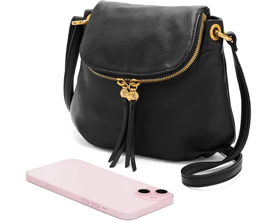 Сумка кроссбоди HOBO Fern Zip-Flap из кожи с клапаном на молнии