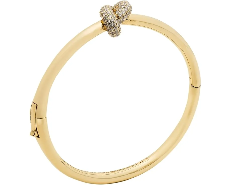 Браслет Sailor's Knot Pave Hinge с камнями из кубического циркония Kate Spade New York