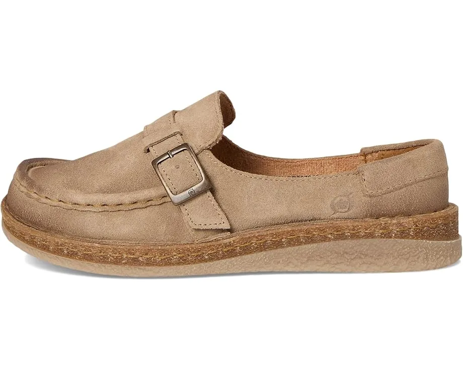 Ботинки Born Cory из замши с регулируемой пряжкой и пробковой подошвой