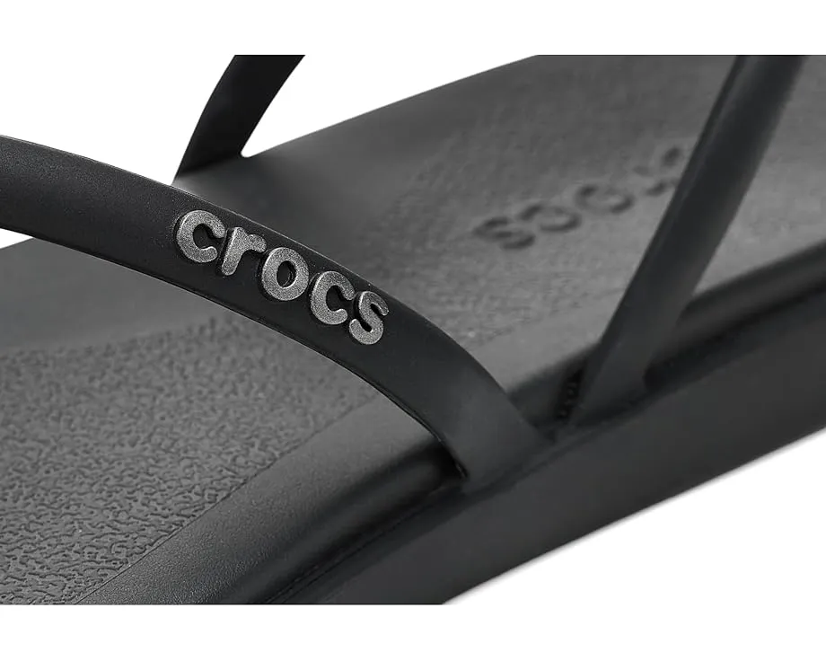 Сандалии Crocs Miami с ремешком на щиколотке и квадратным носком