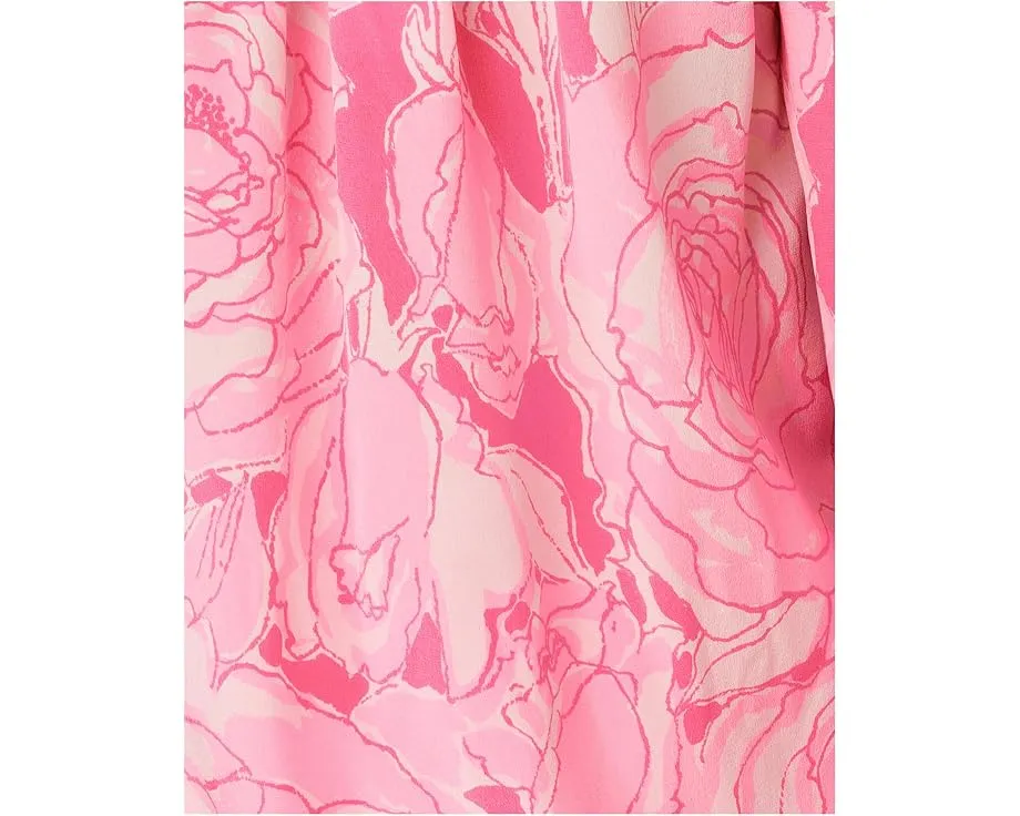 Шорты Buttercup Stretch с фигурным подолом и принтом Lilly Pulitzer