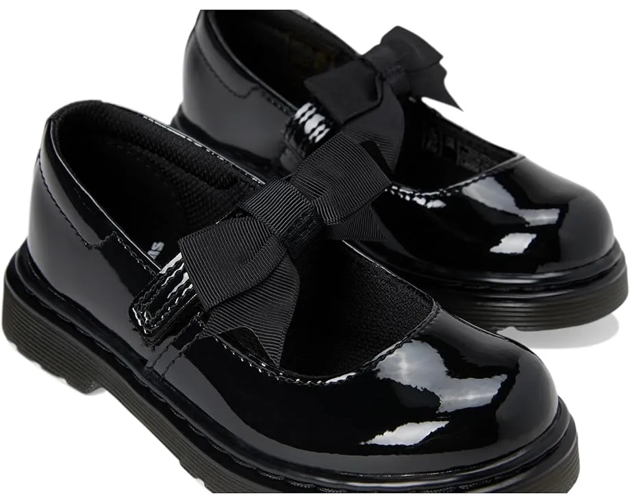 Детские сандалии Maccy II T от Dr. Martens с бантом и липучкой