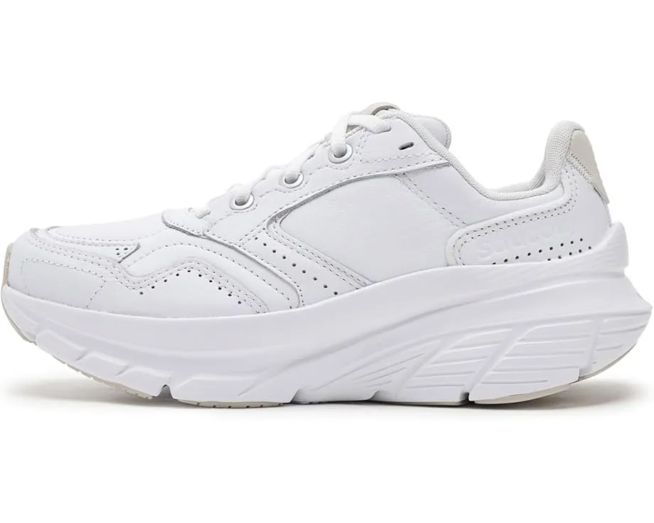 Кроссовки Guide Metro Le с максимальной амортизацией и кожаным верхом Saucony