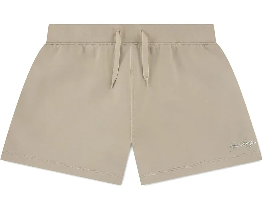 Шорты Hurley Kids All Day с высокой талией из спейсерной ткани