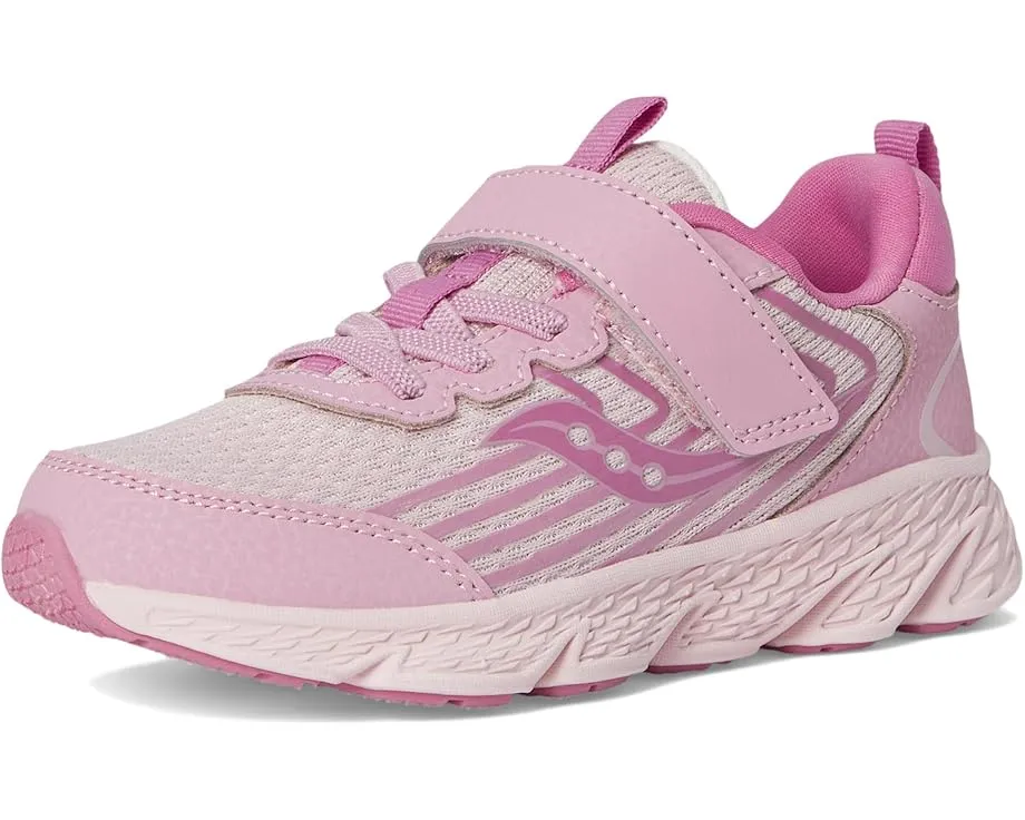 Детские кроссовки Saucony Wind 3.0 Alternative Closure с комбинированной застежкой и круглым носком