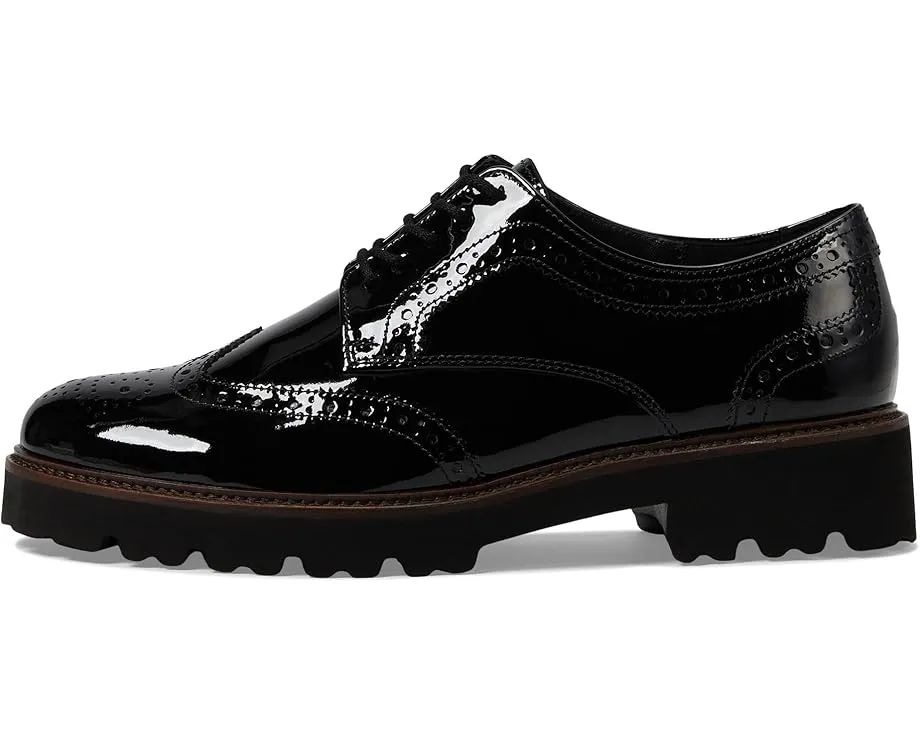 Туфли Gabor 05.244 на платформе из кожи с круглым носком