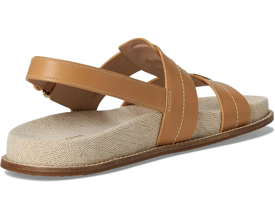 Сандалии Cole Haan Marlee Fisherman Footbed с регулируемой пряжкой и формованной стелькой