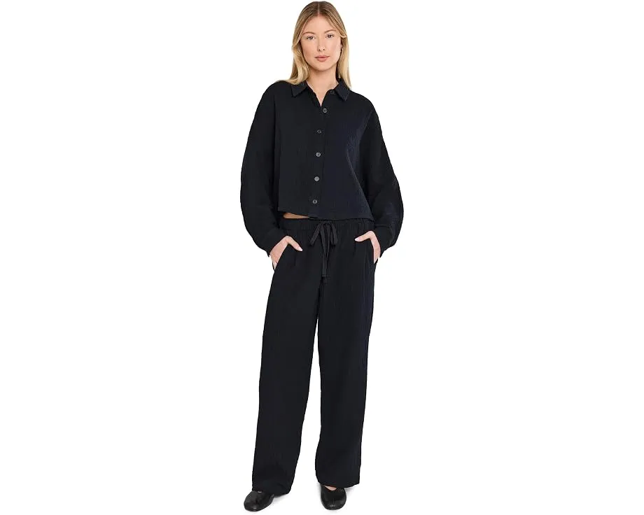 Брюки Eileen Fisher Organic Cotton Doubleweave Straight прямого кроя