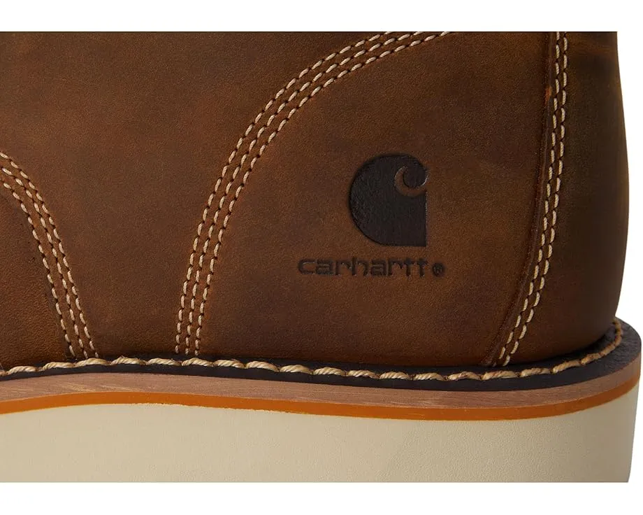 Carhartt водонепроницаемые рабочие ботинки 6 дюймов (15 см) с композитным мыском и клиновидной подошвой