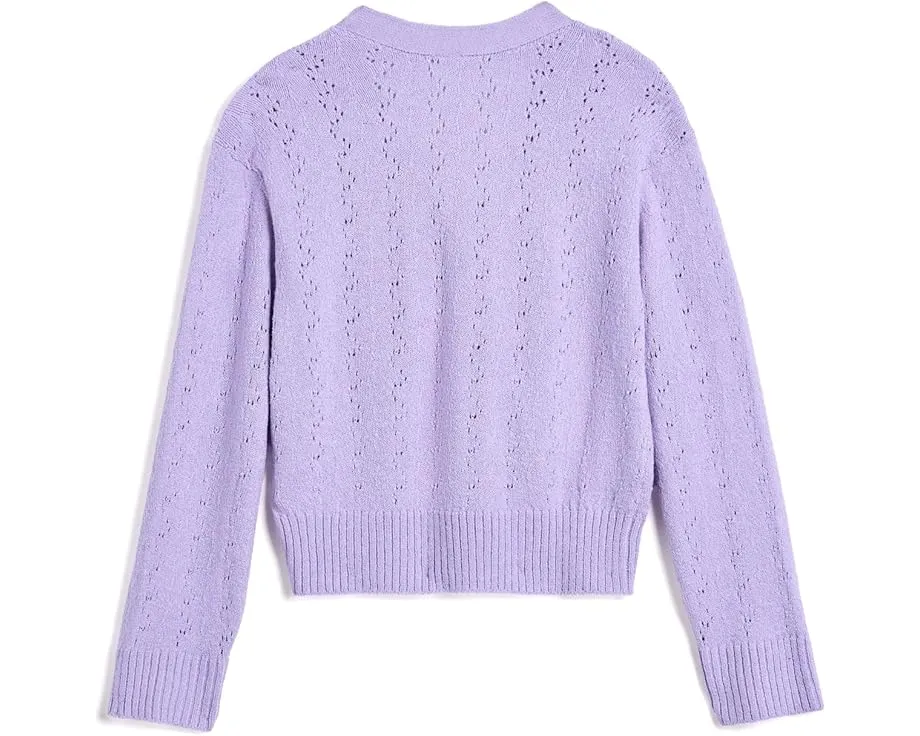Кардиган Pointelle от abercrombie kids с ажурным узором