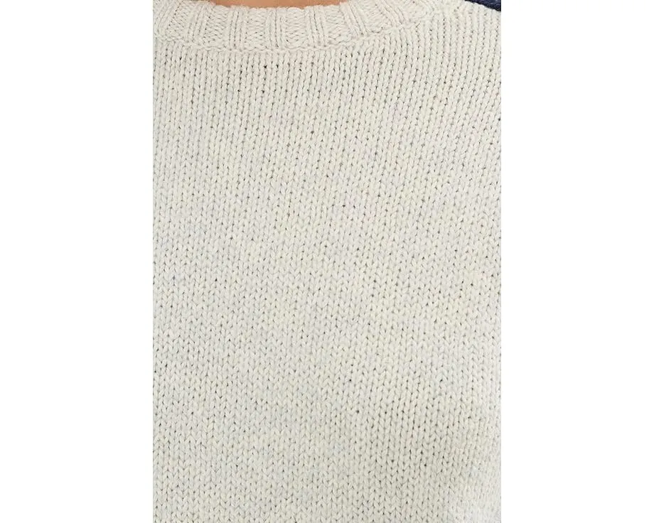 Свитер Faherty Heirloom Cotton Summit Pullover из органического хлопка с резинками