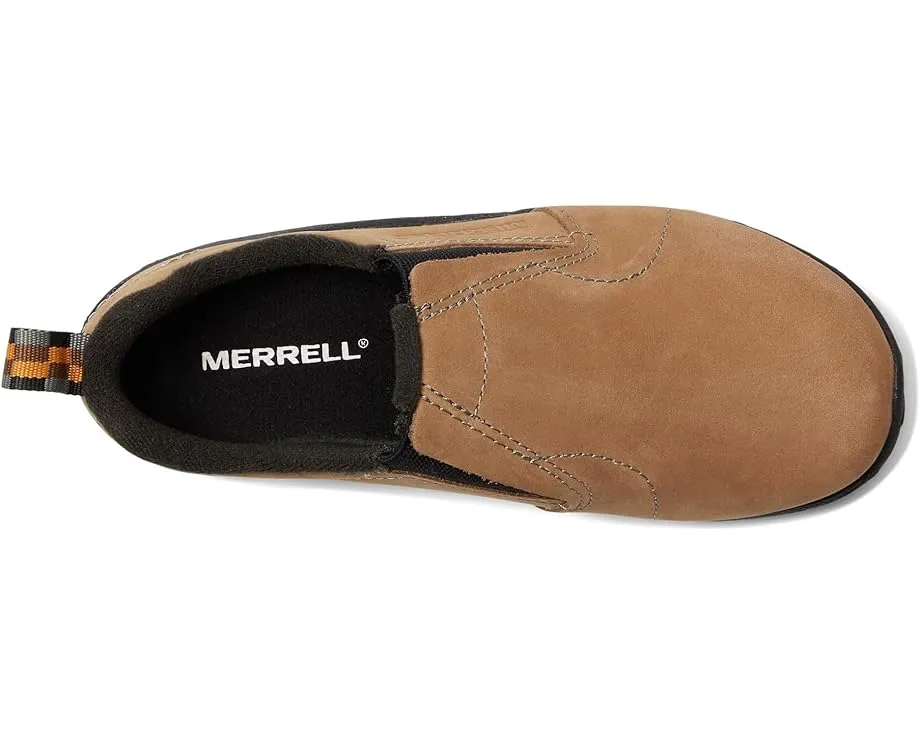 Merrell Kids Jungle Moc кожаные мокасины для детей с эластичными вставками