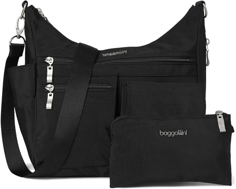Сумка Baggallini Modern Everywhere Bag с защитой от RFID и держателем для бутылки