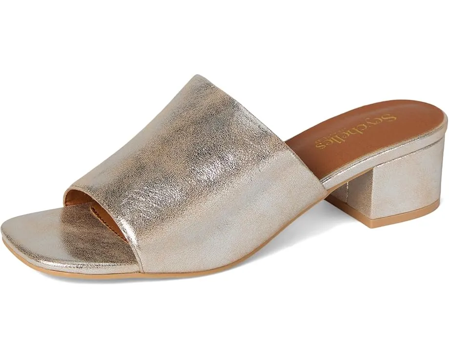 Мюли Seychelles Pepper из состаренной замши на квадратном носке