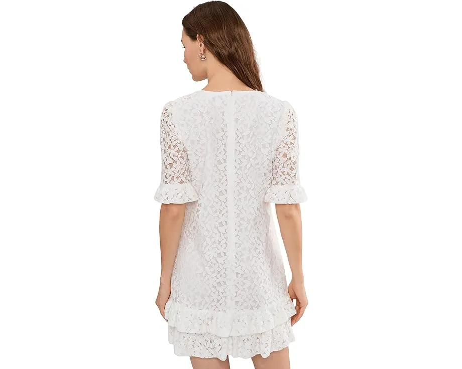 Платье-сарафан Lace V-neck Shift от CeCe с кружевом