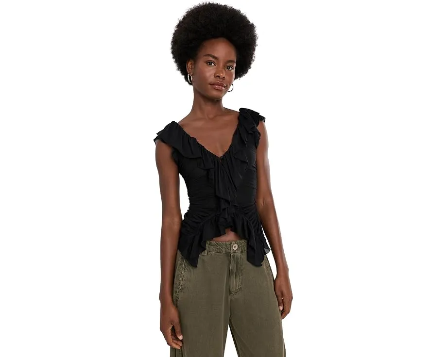 Топ с рюшами Blythe от Free People