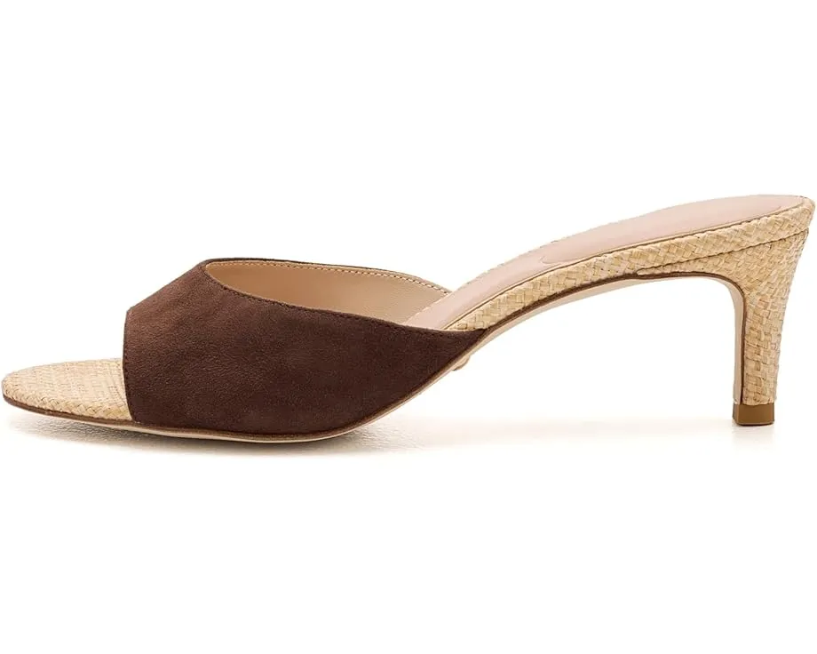 Сандалии Pelle Moda Unia 4 на каблуке с плетеной отделкой и мягкой стелькой