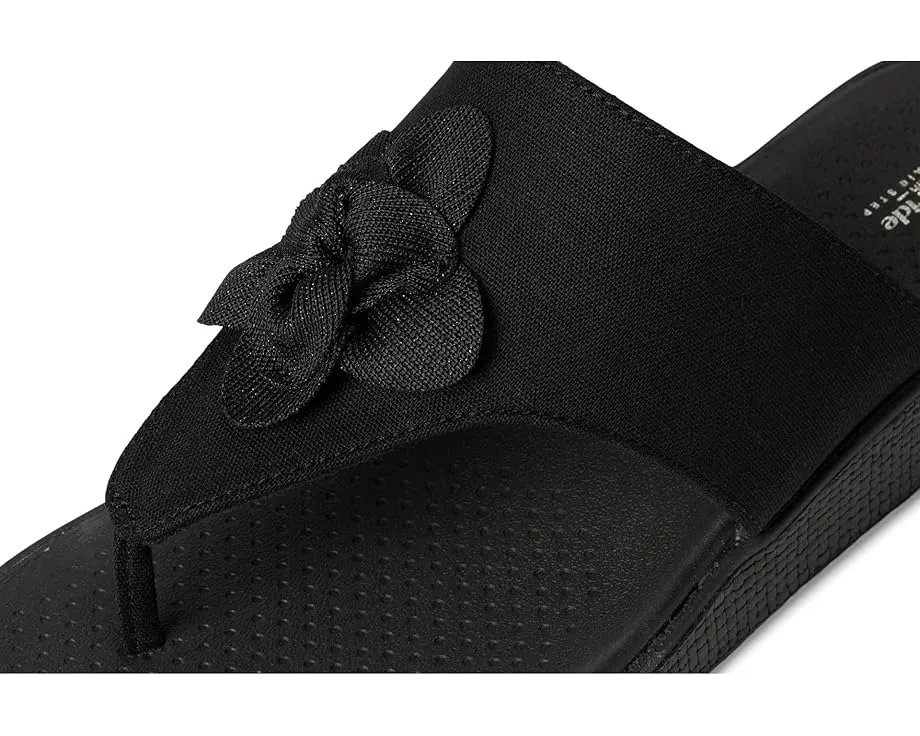 Шлепанцы Bloom с Т-образным ремешком и текстильной стелькой