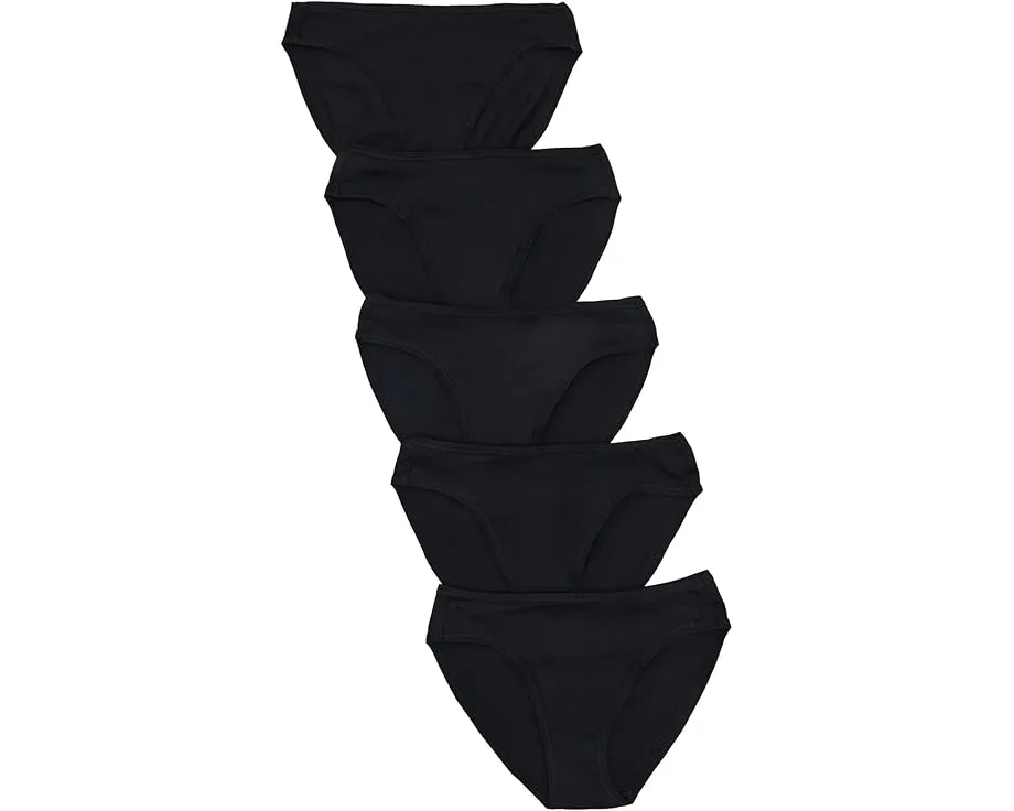 Набор из 5 бикини PACT Everyday Classic Fit с высокой линией шага