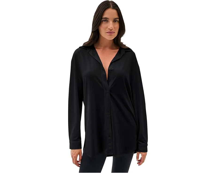 Рубашка Splits59 Kate Airweight Lite Button Down из легкой ткани с воротником