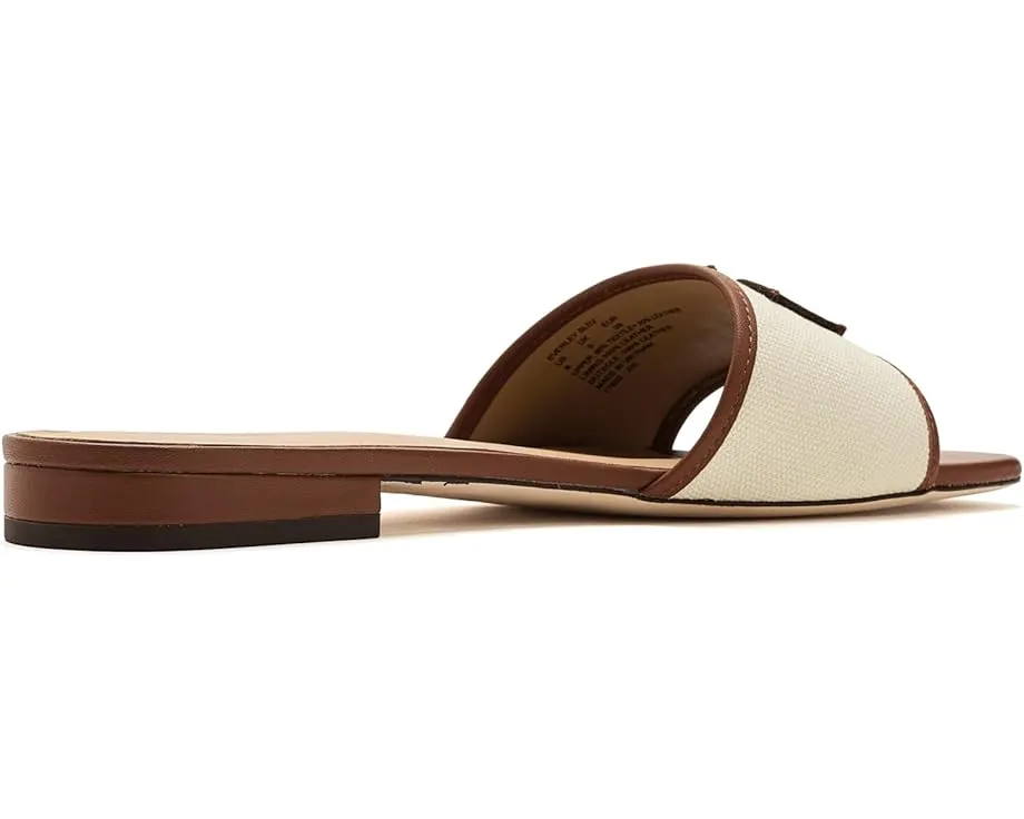 Босоножки Lauren Ralph Lauren Everley на низком каблуке с отделкой из кожи