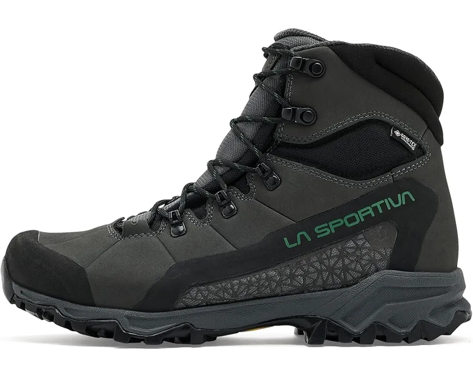 Треккинговые ботинки La Sportiva Nucleo High II GTX угольно-лесные
