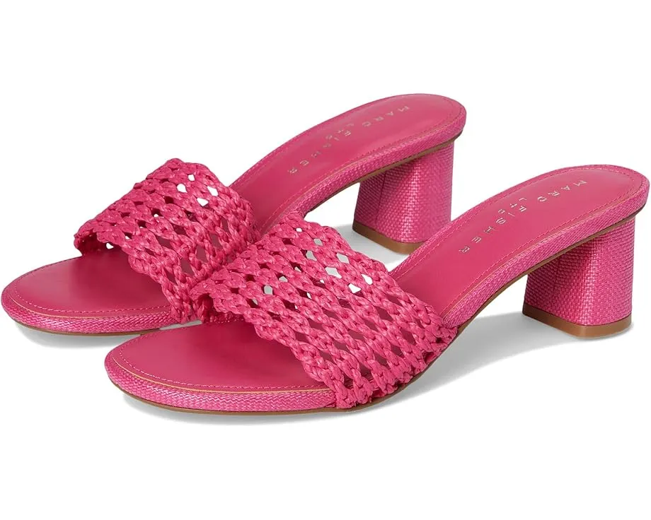 Босоножки Marc Fisher LTD Jazmine на квадратном каблуке с плетеной бретелью