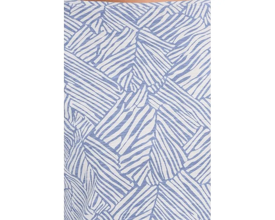 Топ Tommy Bahama с принтом и рукавами три четверти из хлопка