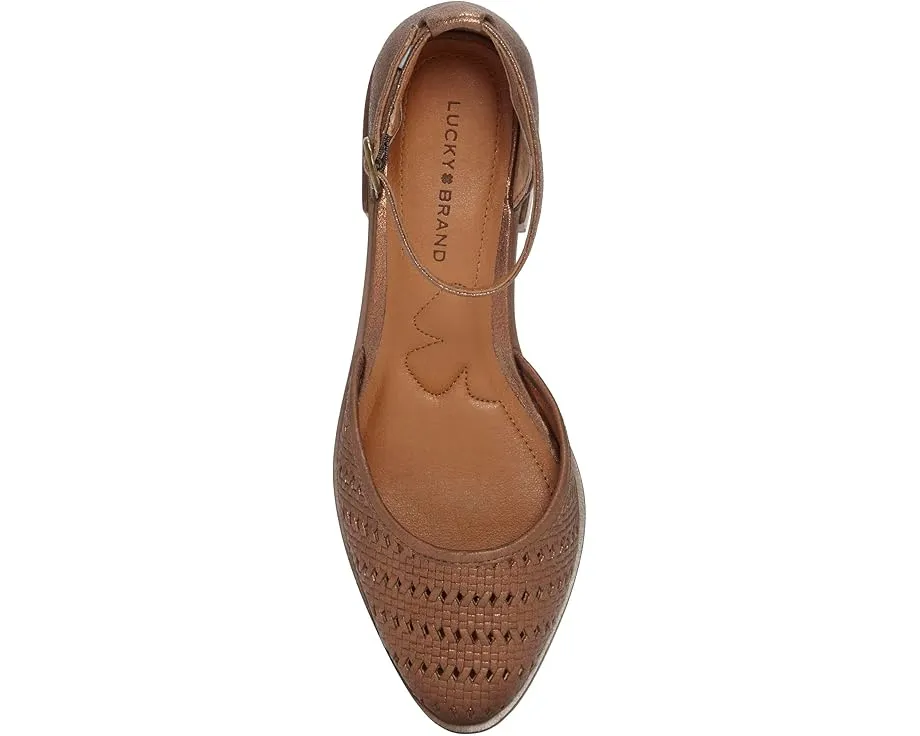 Сандалии Lucky Brand Maliya с ремешком на щиколотке и квадратным каблуком