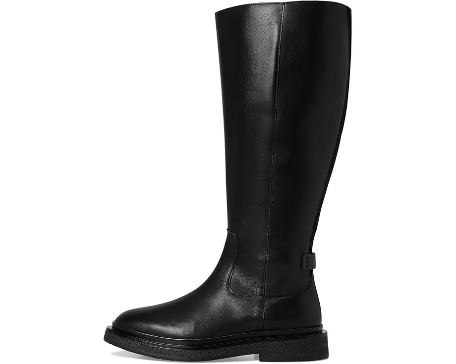 Высокие кожаные сапоги AllSaints Escher до колена