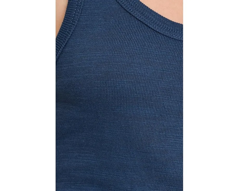 Платье-майка Sunwashed Slub от Faherty с вырезом лодочкой