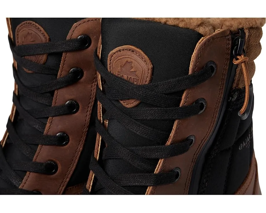 Ботинки Pajar CANADA Trooper 3.0 из кожи и текстиля с боковой молнией и текстильной стелькой